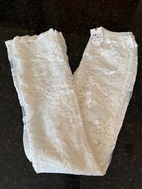 ANTHROPOLOGIE Kilo Brava Sheer Lace Flare Pants